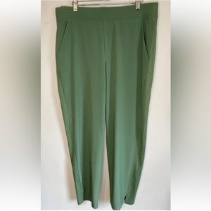 Athleta Brooklyn Ankle Pants Size 14 Vineyard Green